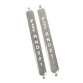 B and M Automotive Indicator Window for Mega and Sport Shifters, Clear with White Lettering, Pair - Part 80696
