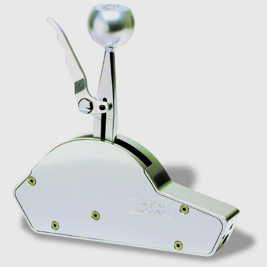 B and M Automotive Street Bandit Shifter 80797 Automatic Floor Mount with Forward and Reverse Pattern