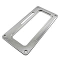B&M Automotive 80820 Chrome Plastic Shifter Cover Plate for Mega and Sport Series Shifters