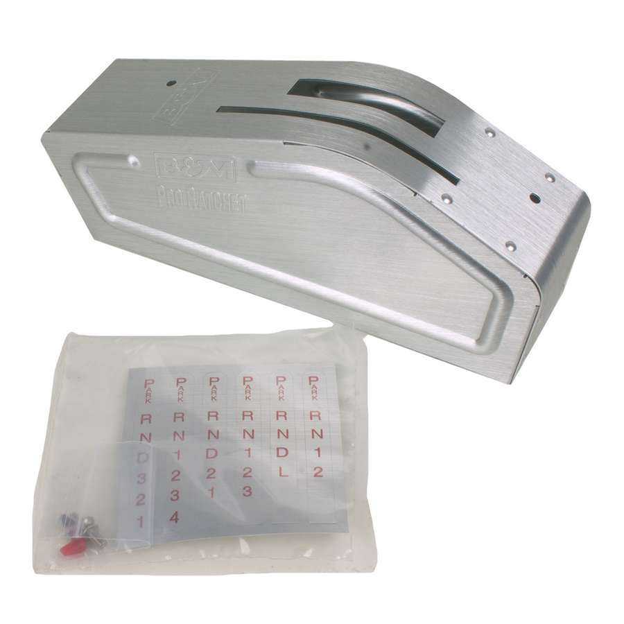 B and M Automotive BMM80821 Aluminum Shifter Cover for Pro Ratchet Shifters