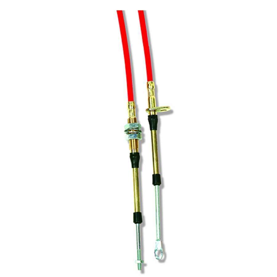 B and M Automotive 80834 8 Foot Race Shifter Cable with 2-1/2 Inch Stroke and Steel Construction