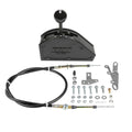 B and M Automotive Pro-Gate Shifter Part Number 80889 for GM 3-Speed Transmission, Floor Mount, Cable Included