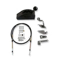 B and M Automotive Pro Gate Auto Shifter for Ford and Mopar 3 & 4-Speed Floor Mount with Cable and Hardware
