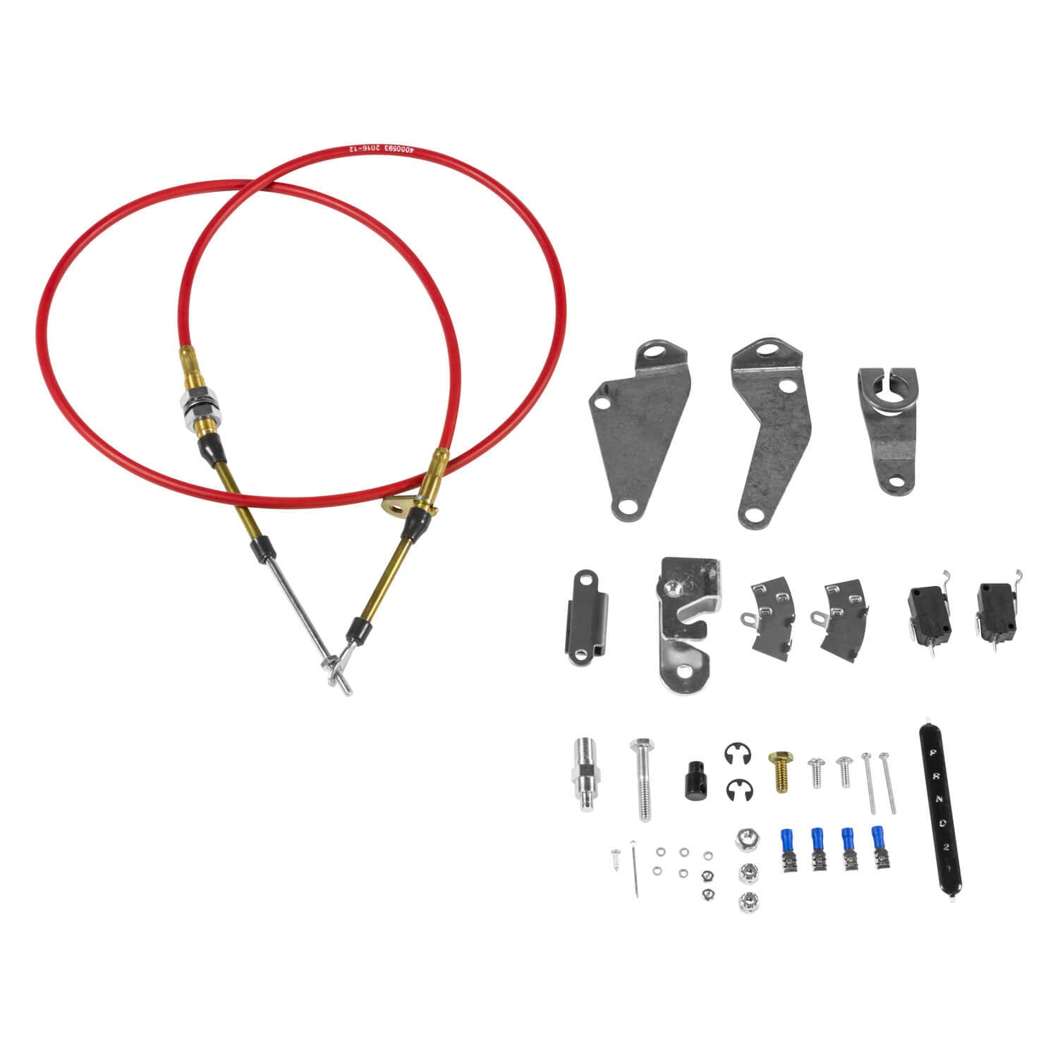 B and M Automotive Mustang Hammer C-4 Transmission Shifter Cable Kit