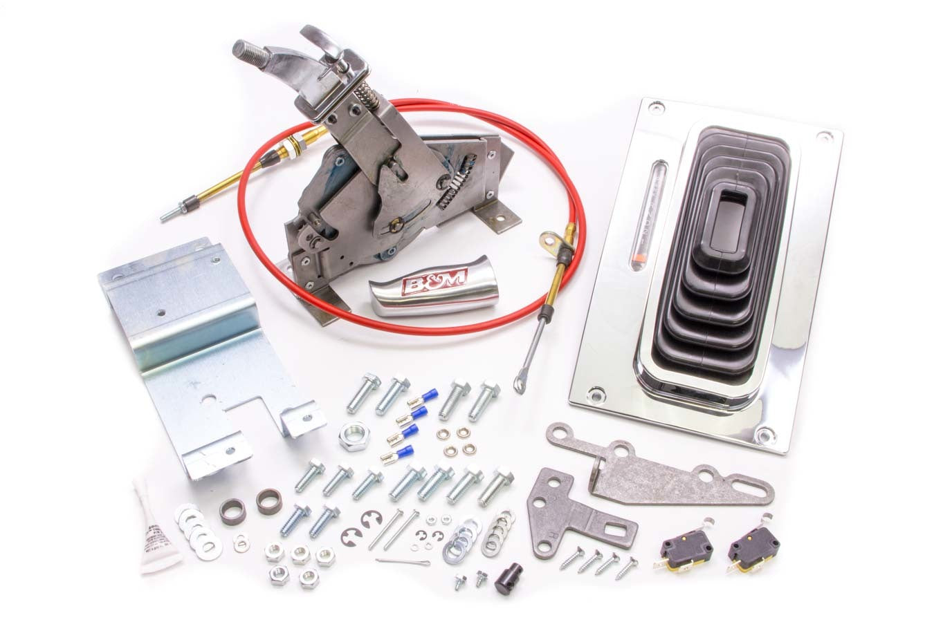 B and M Automotive Mega Shifter for 1968-1969 Chevrolet Camaro with Console Mount and Forward/Reverse Pattern
