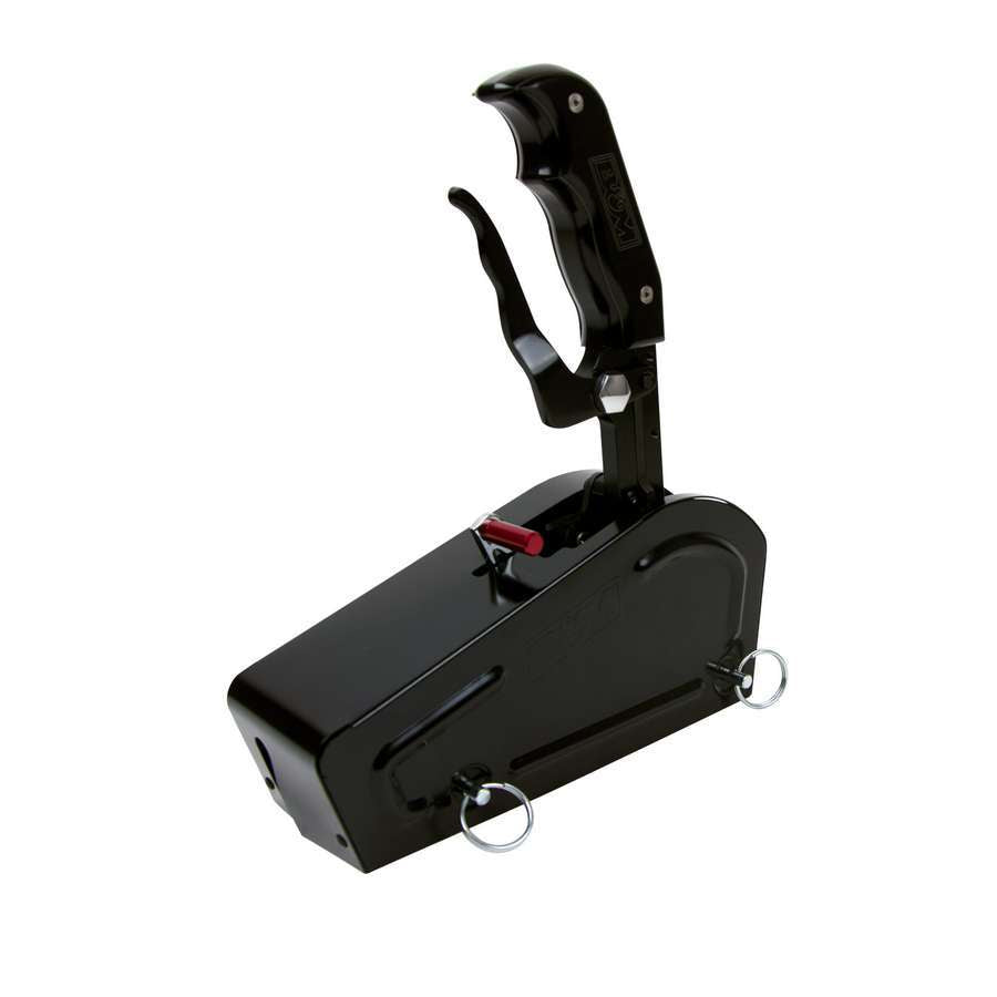 B and M Automotive Magnum Grip Stealth Pro Shifter Kit - Automatic Floor Mount with Forward and Reverse Pattern, 5 ft Cable, Black Finish