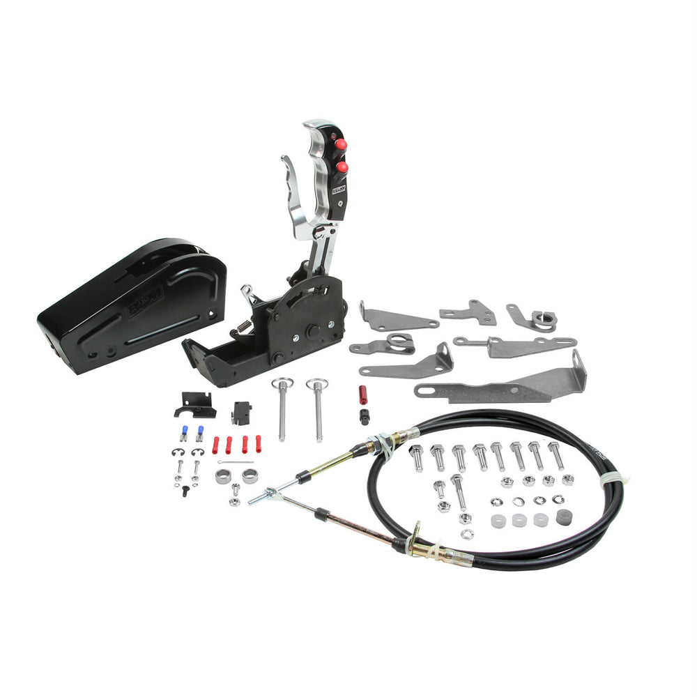 B and M Automotive Magnum Pro-Stick Shifter with Dual Buttons and Forward/Reverse Pattern