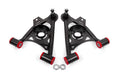 BMR Suspension AA034H Lower Control Arm for Ford Mustang 1979-1993 with Tubular Steel Construction and Polyurethane Bushings