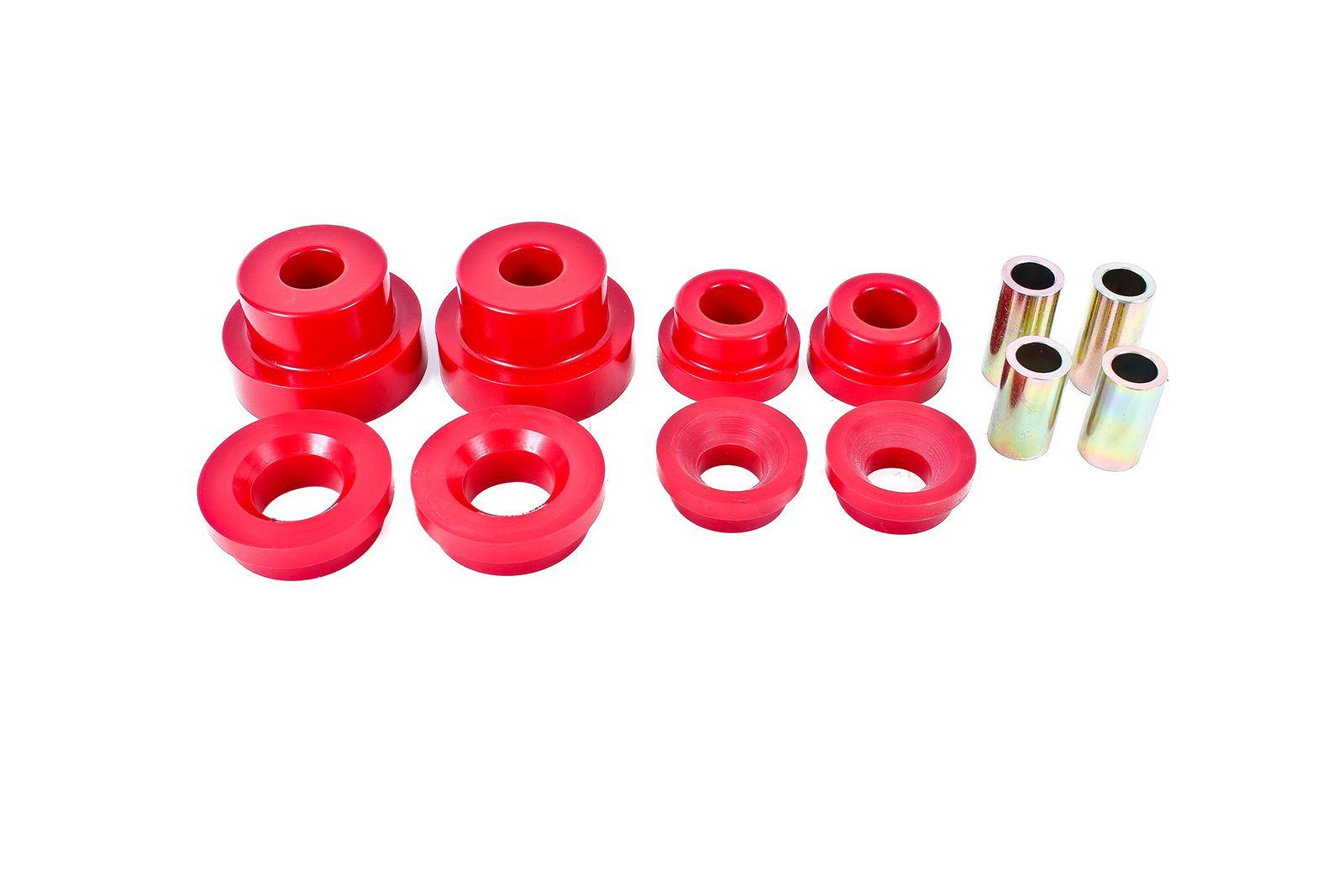 BMR Suspension BK024 Rear Cradle Bushing Kit for Chevrolet Camaro 2010-2015, Polyurethane and Steel Construction