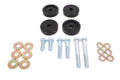 BMR Suspension BK054 Differential Housing Bushing Kit for Ford Mustang 2015-2024 Aluminum Black Anodized