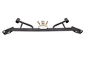 BMR Suspension CB006H Front Subframe Chassis Brace for Ford Mustang 2015-2023, 4-Point Tubular Steel, Black Powder Coat