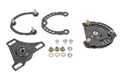 BMR Suspension CP001H Caster and Camber Plates for Ford Mustang 2015-2024, Aluminum Black Powder Coat