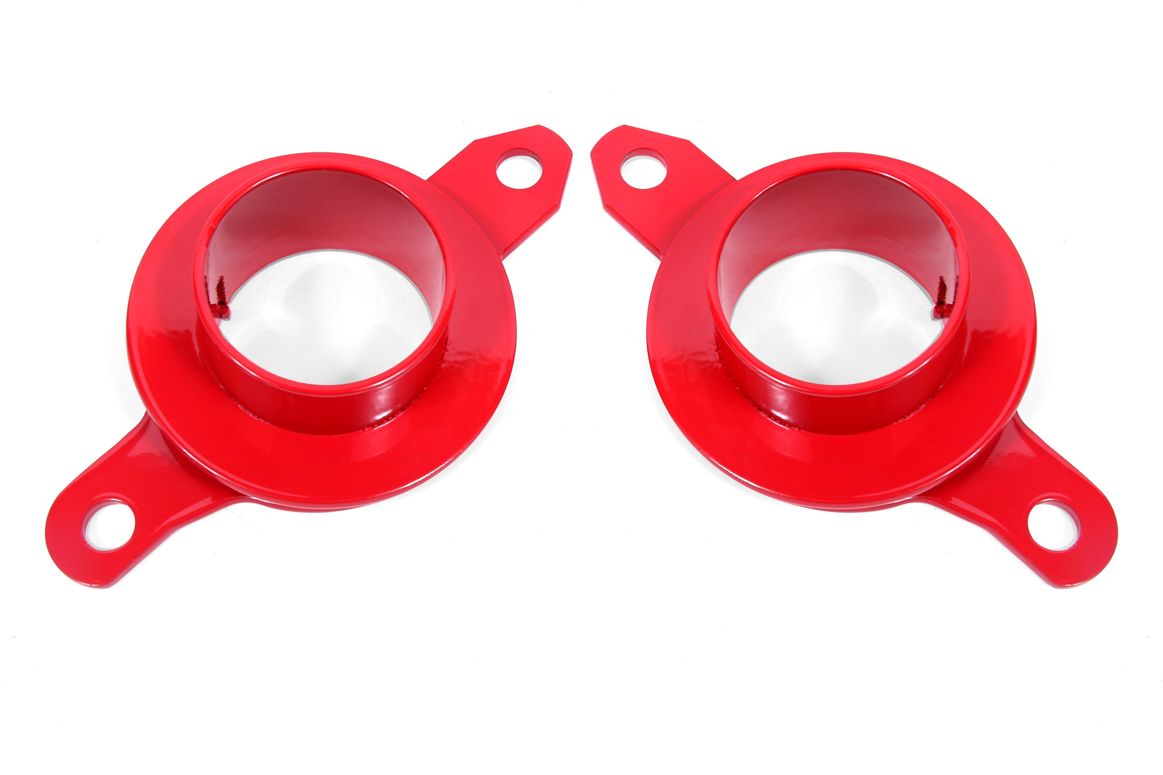 BMR Suspension CSS730R Upper Coil Spring Seat for 1979-2004 Ford Mustang, Red