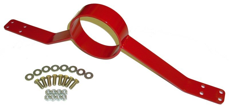 BMR Suspension DSL008R Foxbody Drive Shaft Loop with Steel Construction and Red Powder Coat for 1979-1993 Ford Mustangs
