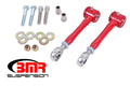 BMR Suspension ELK017R Rear Sway Bar End Links for Chevrolet Camaro 2016-2024, Red Powder Coat Steel with Rubber Bushing