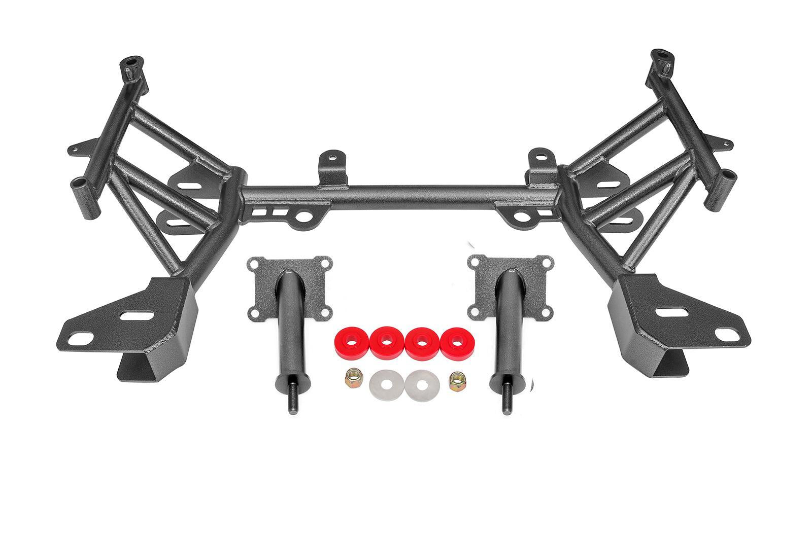 BMR Suspension KM344H K-Member for 1993-2002 Chevrolet Camaro LS Engine with Steel Tubular Construction and Black Powder Coat Finish