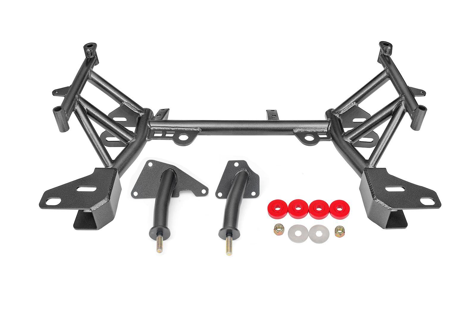 BMR Suspension KM346H K-Member for GM F-Body 1993-2002 with Pinto Rack Mount, Steel, Black Powder Coat
