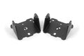 BMR Suspension MM331H Upper Motor Mounts for GM F-Body 1982-1992, Steel, Black Powder Coat, Engine Side Pair