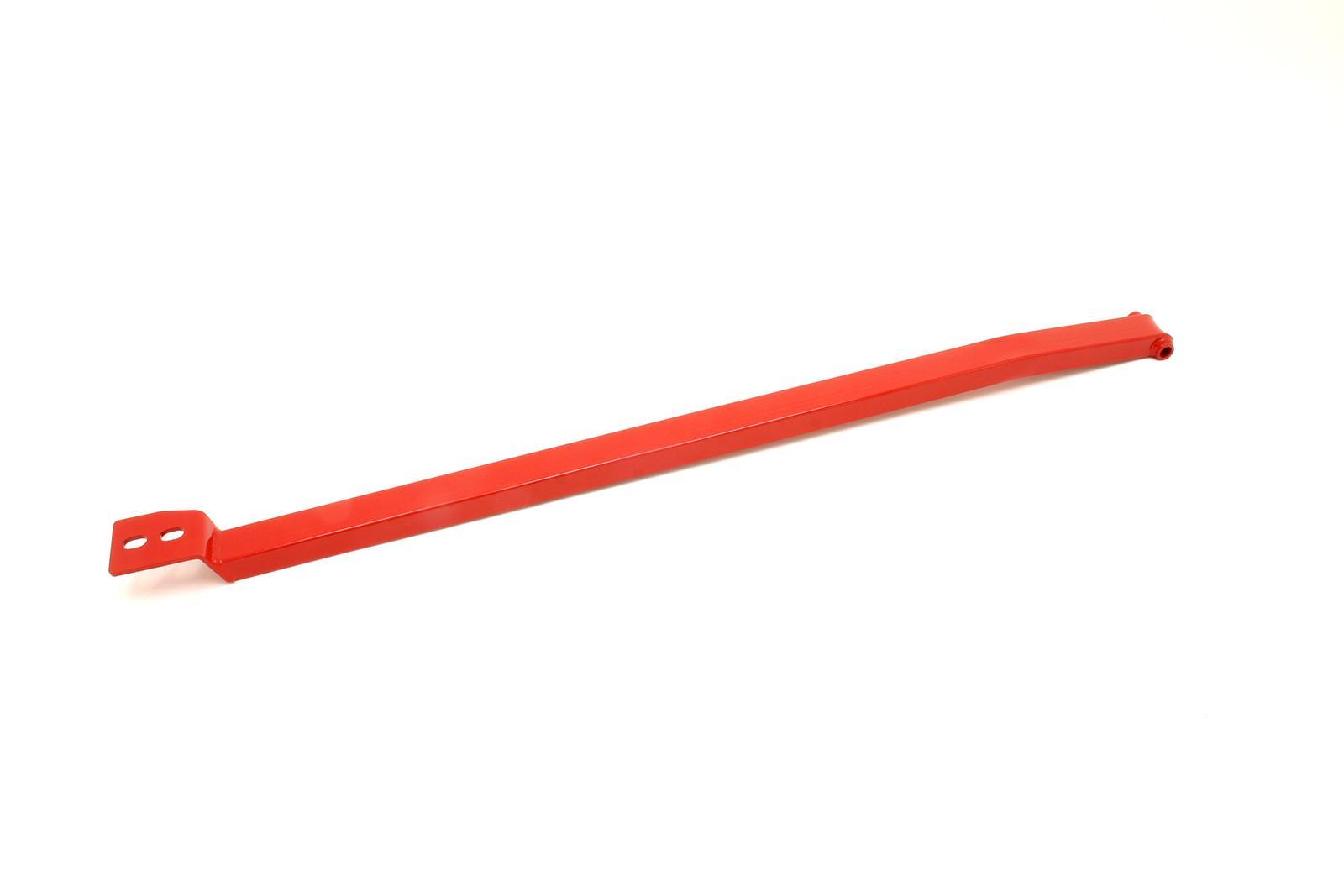 BMR Suspension PHR007R Steel Panhard Bar Brace for 2005-2014 Ford Mustang, Red Powder Coat