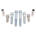BMR Suspension RH017 Rear Differential Mounting Bolts Kit for Ford Mustang 2015-2024, 9/16-13 Thread, Steel, Zinc Oxide Finish