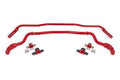 BMR Suspension SB043R Adjustable Sway Bar Kit for 2015-2020 Ford Mustang, Front 35mm and Rear 25mm Diameter with Greasable Polyurethane Bushings