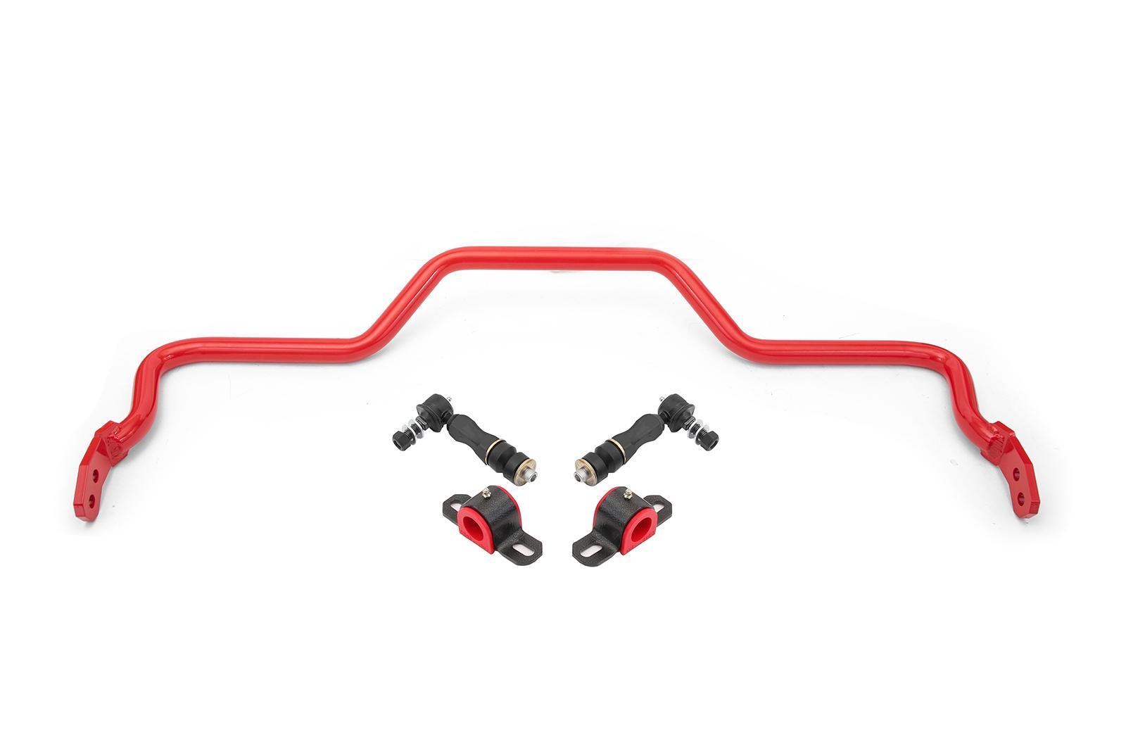 BMR Suspension SB345R Rear Sway Bar for Chevrolet Camaro 1982-2002, 29mm Diameter, Red Powder Coat
