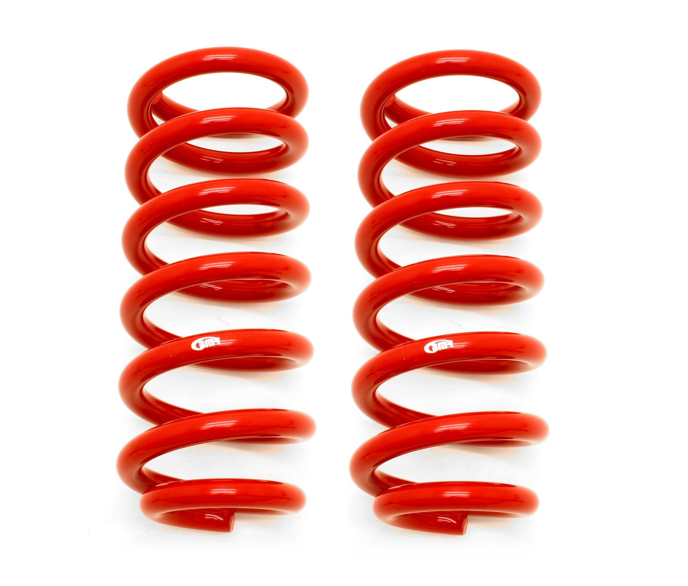BMR Suspension SP002R Front Lowering Springs for GM F-Body 1993-2002, 1.25 Inch Drop, Steel, Red Powder Coat
