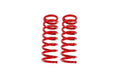 BMR Suspension SP013R Front Lowering Springs for GM A-Body 1964-1972, 1 Inch Drop, Steel, Red Powder Coat