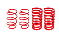 BMR Suspension SP086R Lowering Springs Kit for Ford Mustang 2015-2023, Drag, Steel, Red Powder Coat