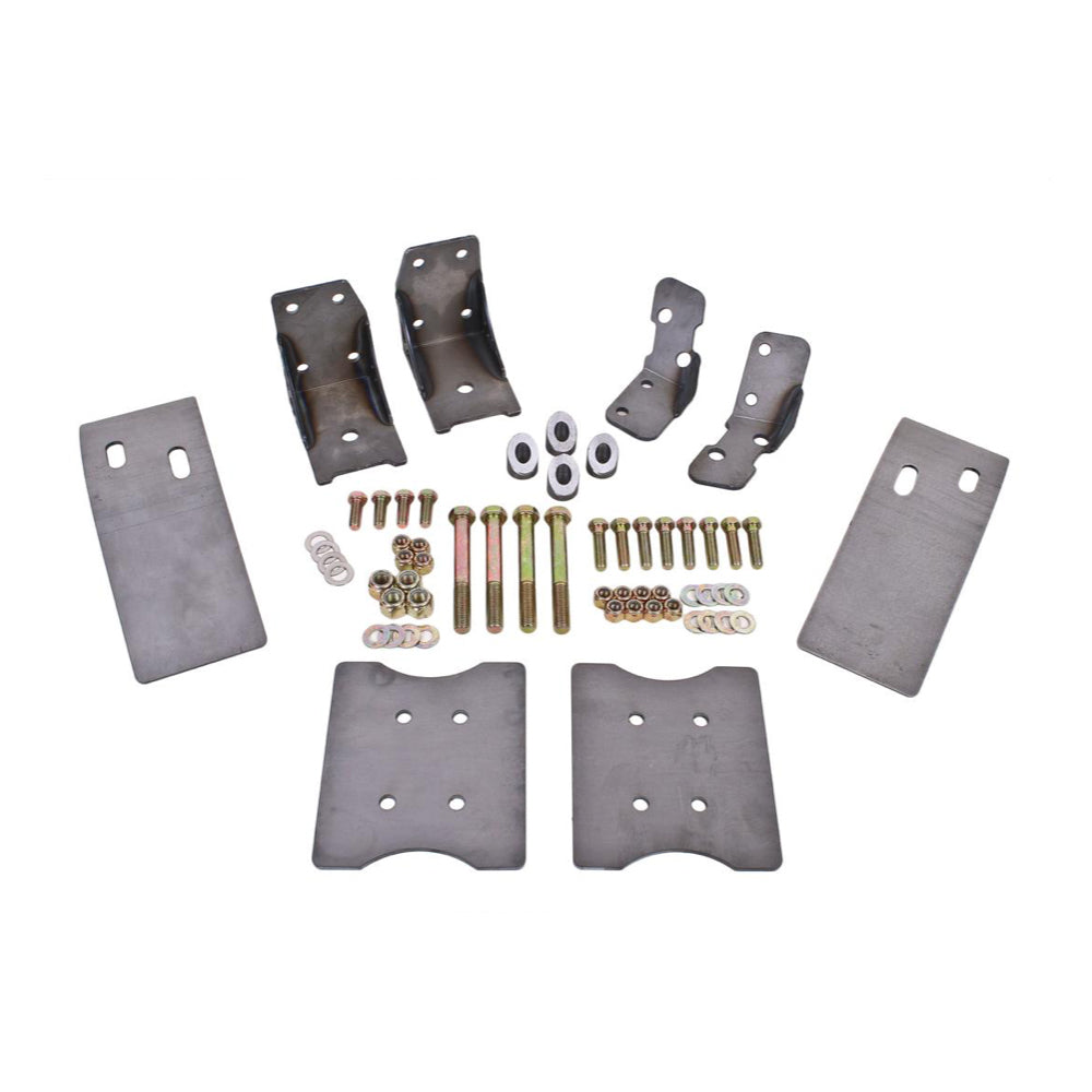 BMR Suspension TBR001 Torque Box Reinforcement Plate Kit for Ford Mustang 1974-2004