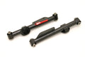 BMR Suspension TCA016H Lower Control Arms for Ford Mustang 1979-2004, Rear Tubular with Spherical Bearing, Steel, Black Powder Coat, Pair