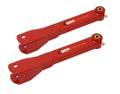 BMR Suspension TCA026R Trailing Arm for Chevrolet Camaro 2010-2015, Lower Tubular Design with Polyurethane Bushings, Red Powder Coat Finish