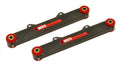 BMR Suspension TR002H Rear Toe Rods for Chevrolet Camaro 2010-2015 with Steel Construction and Polyurethane Bushings