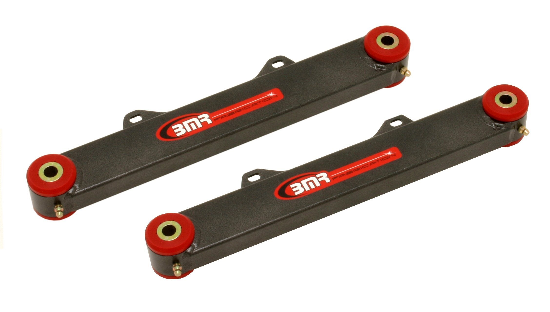 BMR Suspension TR002H Rear Toe Rods for Chevrolet Camaro 2010-2015 with Steel Construction and Polyurethane Bushings