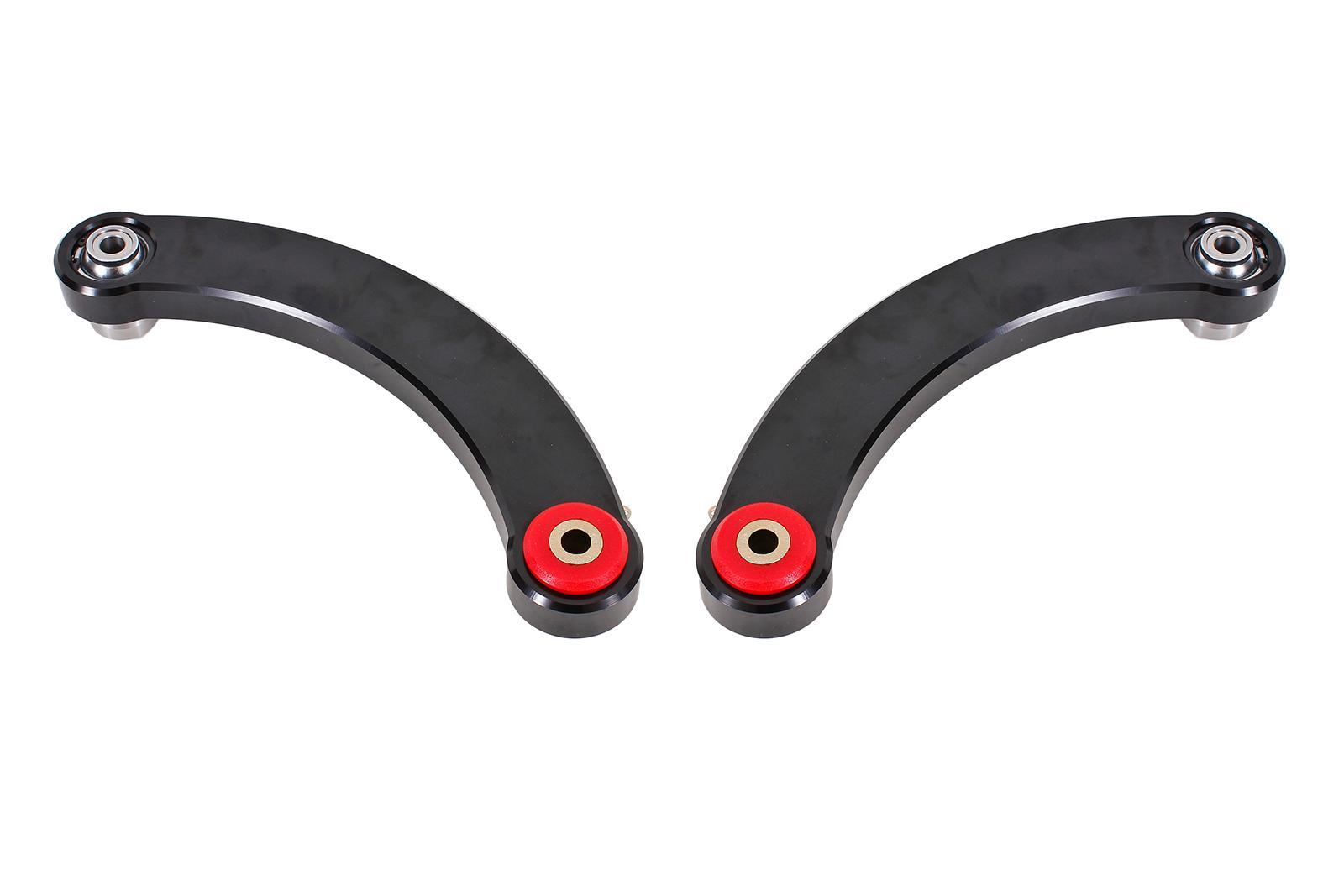 BMR Suspension UTCA057 Rear Upper Control Arm with Bushings for Ford Mustang 2015-2021, Aluminum Black Anodized
