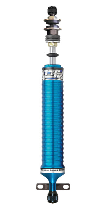 AFCO Racing Products 3840F/BNCBG Front Drag Shock with Double Adjustable 10 Inch Compressed 14.15 Inch Extended Aluminum Body Blue Anodized