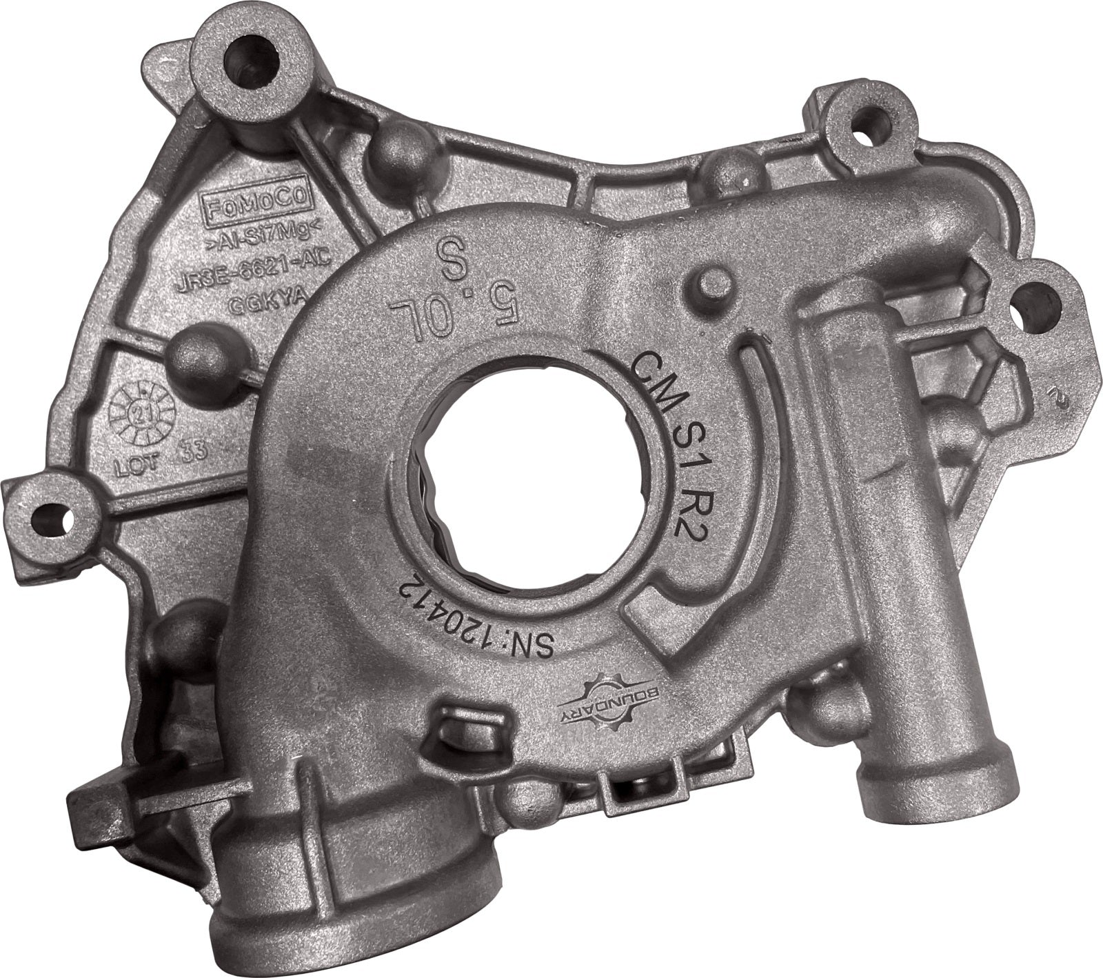 Boundary Racing Pump CM-S1-R2 Oil Pump for Ford Coyote 5.0L V8 with High Volume Wet Sump