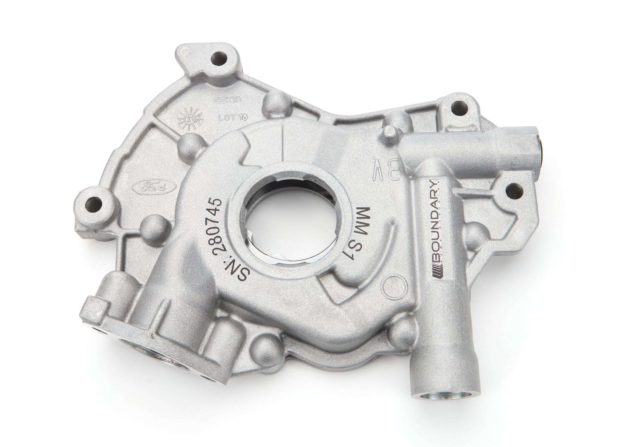 Boundary Racing Pump MM-S1-BBP Oil Pump for Ford 4.6L/5.4L V8 Engines, High Volume Wet Sump with Billet Gear