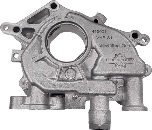 Boundary Racing Pump VQ-S1-VHR Oil Pump for Nissan V6 3.5L/3.7L, Wet Sump Internal, Standard Volume, Billet Gear