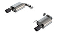 Borla 11984CFBA ATAK Axle-Back Exhaust System for Ford Mustang 2024 with 2.5-Inch Diameter Dual Rear Exit and Carbon Fiber Tips