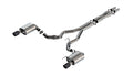 Borla 140961CFBA ATAK Cat-Back Exhaust System for Ford Mustang 2024 with 3-Inch Diameter and Carbon Fiber Tips