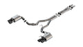 Borla 140963BC ATAK Cat-Back Exhaust System for Ford Mustang 2024 5.0L with 2.5 Inch Diameter and Black Polished Tips