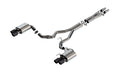 Borla 140963CFBA ATAK Cat-Back Exhaust System for Ford Mustang 2024 with 2.5-Inch Diameter and Carbon Fiber Tips