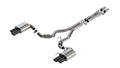 Borla 140970BC ATAK Cat-Back Exhaust System for Ford Mustang 2024 5.0L with 2.5 Inch Diameter and Black Polished Tips