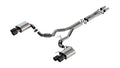 Borla 140970CFBA ATAK Cat-Back Exhaust System for Ford Mustang 2024 with 2.5 Inch Diameter and Carbon Fiber Tips