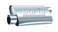 Borla Pro XS Muffler Part 40359 3 Inch Offset Inlet 3 Inch Center Outlet Stainless Steel Oval Body
