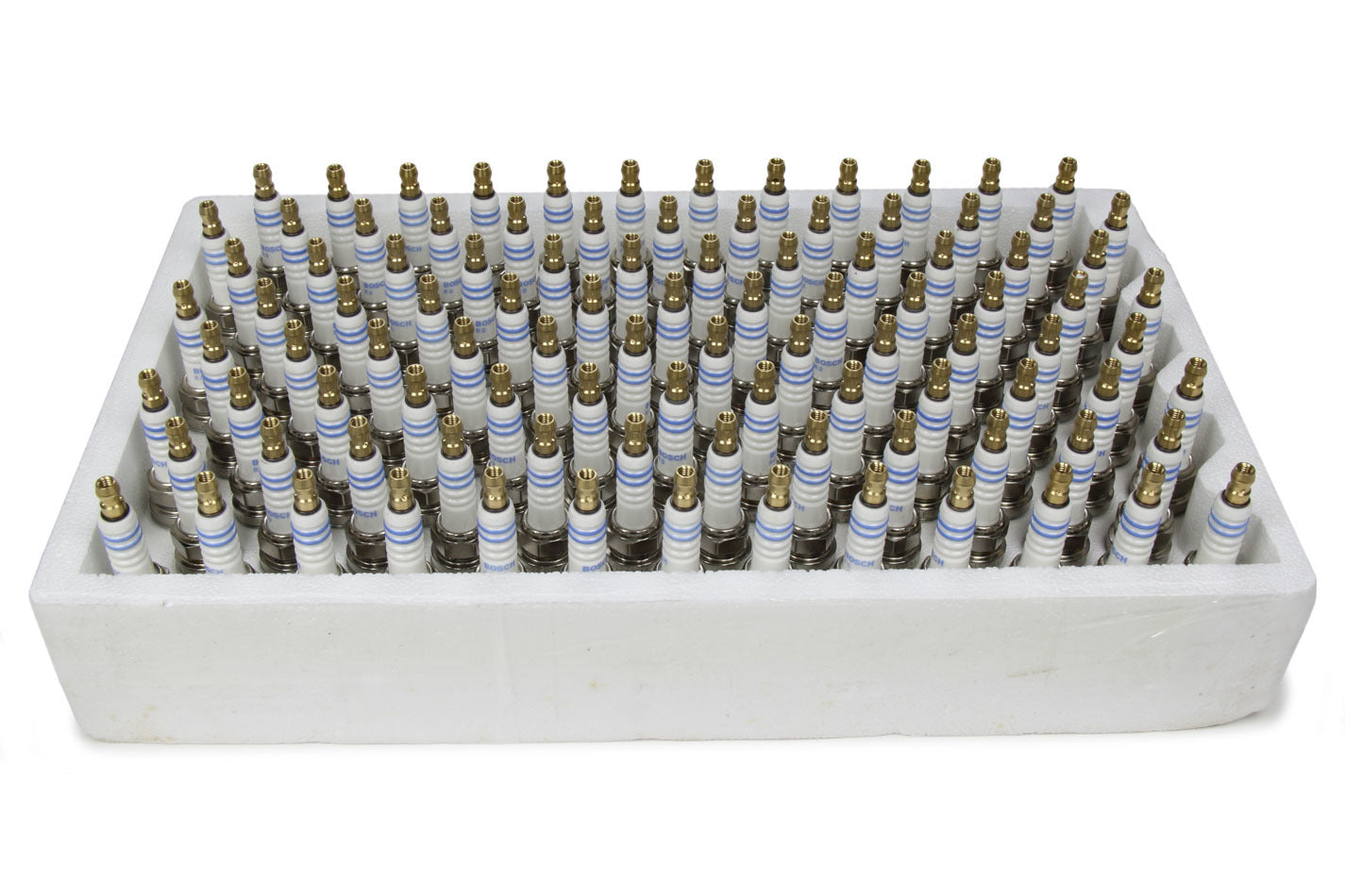 Bosch Motorsport Spark Plugs Part 0241.288.503, 14 mm Thread, 0.75 Inch Reach, Gasket Seat, Resistor, Set of 100