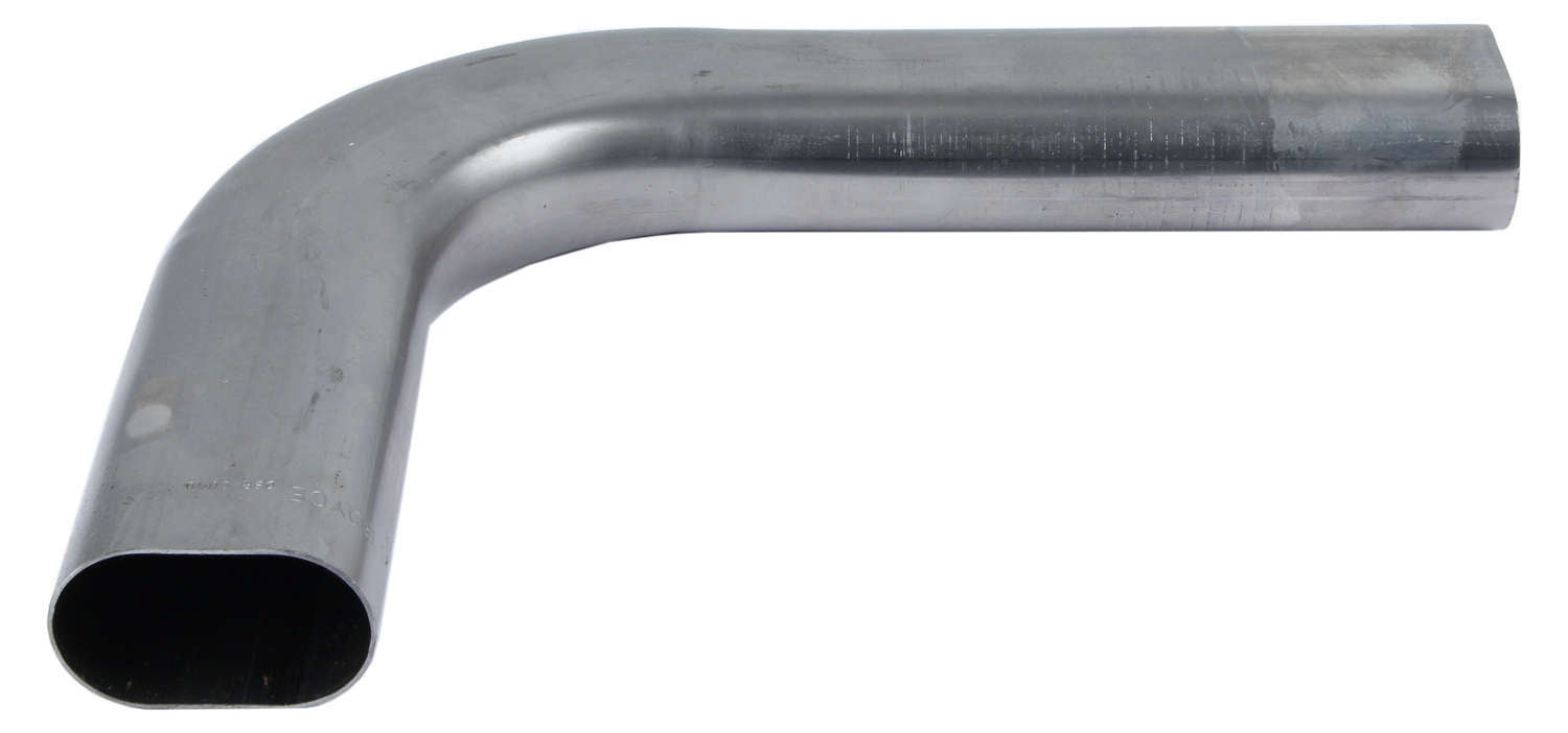 Boyce OSR3590 3.5-Inch Oval 90 Degree Exhaust Bend with Short Radius in Steel