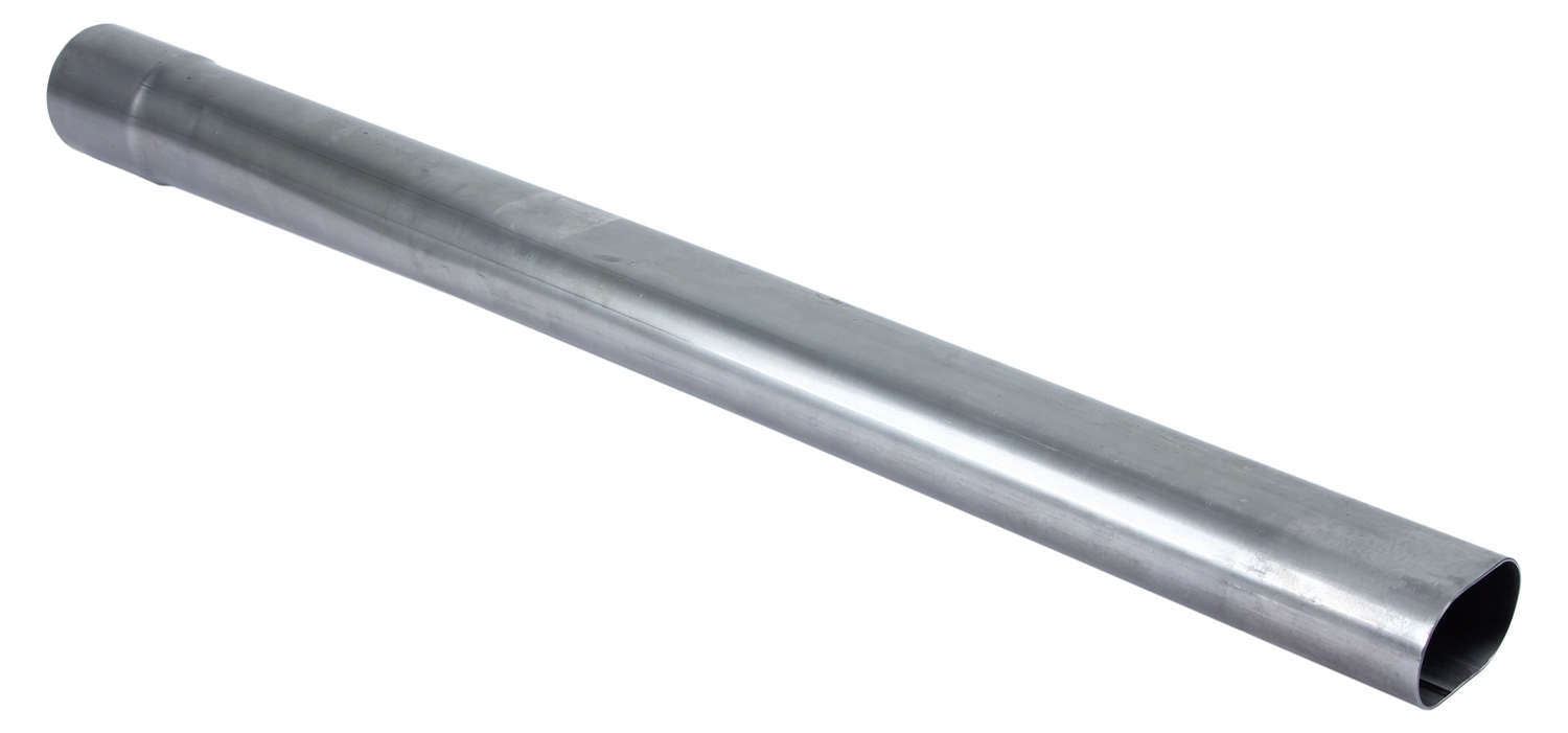 Boyce OTP3036E Exhaust Pipe Transition 3 Inch Round to 3.5 x 2.125 Inch Oval 3 Feet Steel Natural Finish