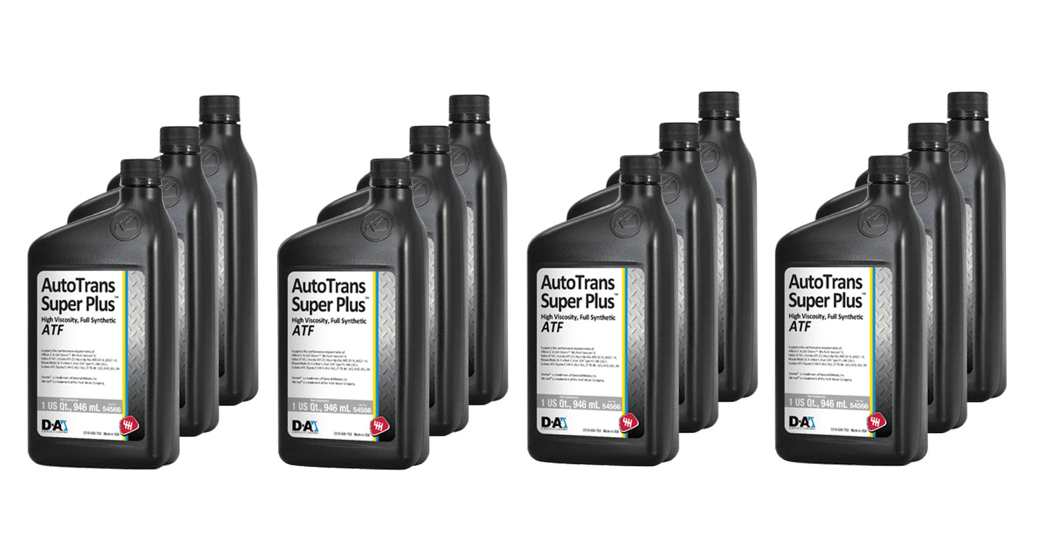 PennGrade Motor Oil Transmission Fluid AutoTrans Super LV 1 Quart Bottle Set of 12